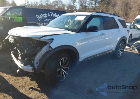 2020 Ford Explorer St из США, поврежденный, VIN 1FM5K8GCXLGA21119
